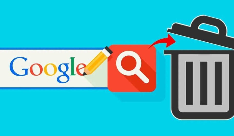 How to delete Google search history from an Android mobile