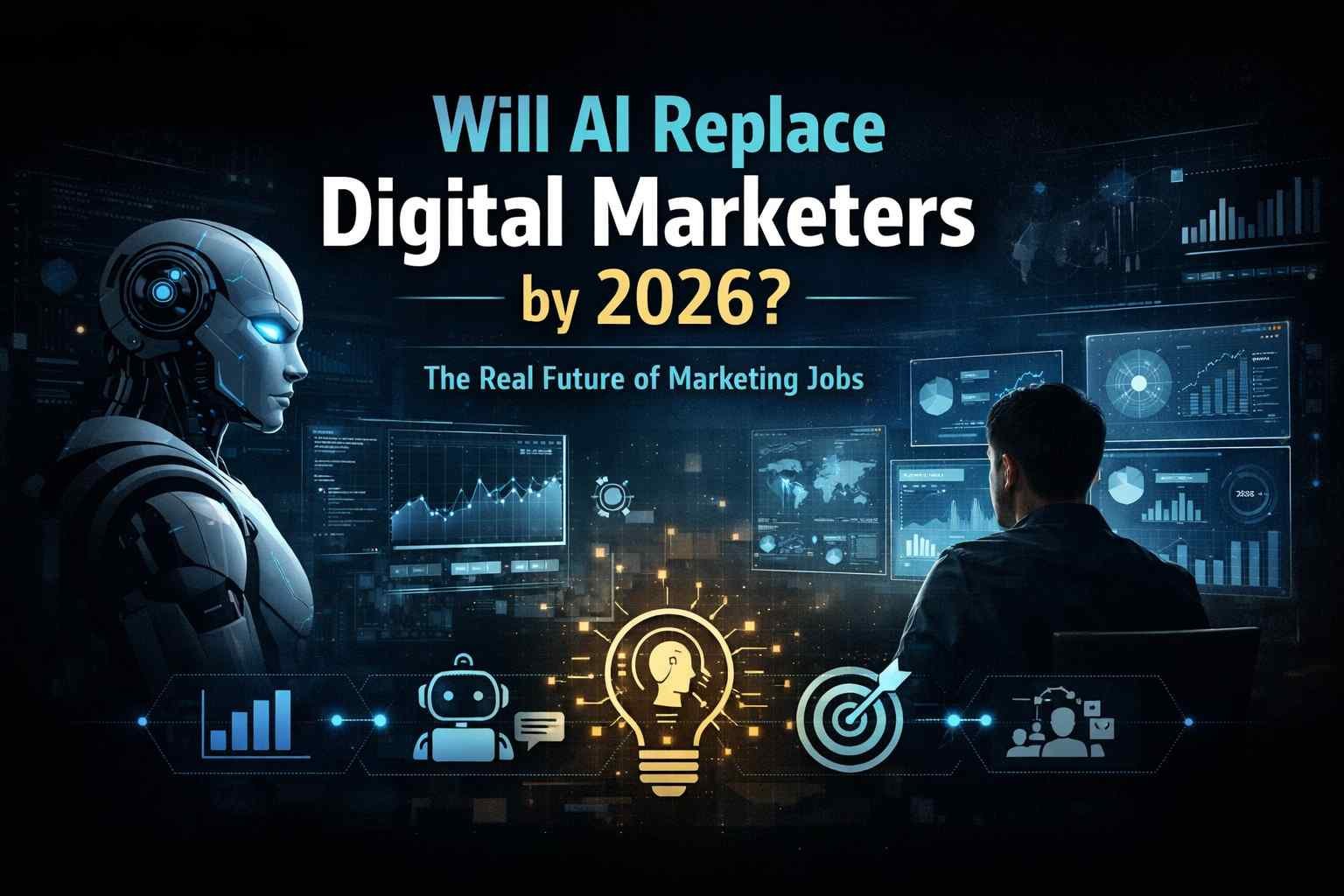 Will AI Replace Digital Marketers by 2026? The Real Future of Marketing Jobs