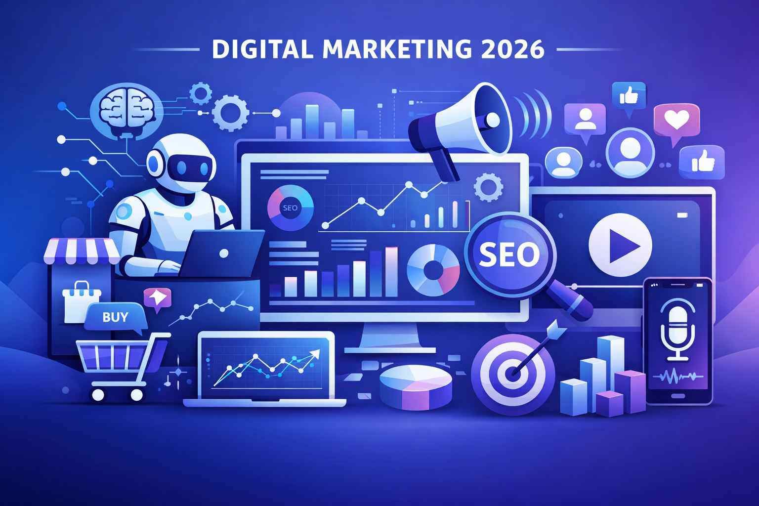 Top Digital Marketing Strategies for 2026: How Brands Will Win in the AI-First Era