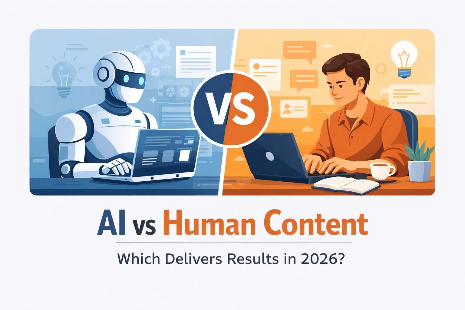 AI vs Human Content in 2026: Which One Delivers Real Results?
